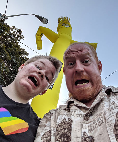Abi & Simon at Toronto Pride Festival